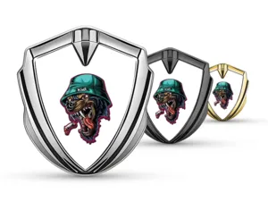 Emblema Auto Badge Professionale Robusto